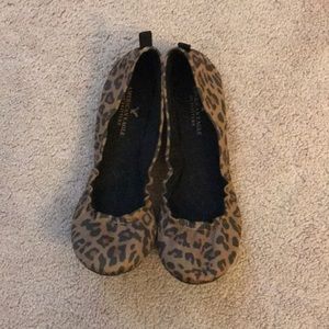 Brand new leopard flats